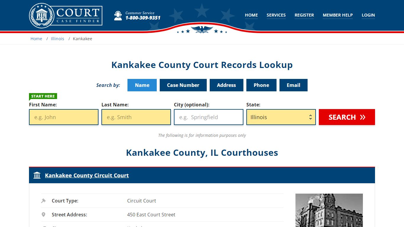 Kankakee County Court Records | IL Case Lookup